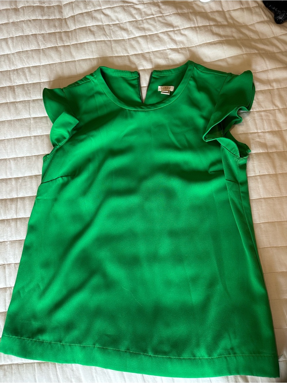 JCrew Ruffle Sleeve Women's Top